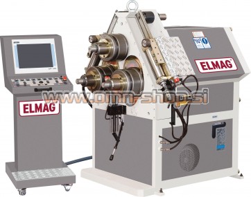 Elmag Trivaljčni uvijalni stroj za uvijanje profilov, hidravlični APK 61