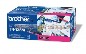 Brother Toner TN135M, magenta, 4.000 strani HL4040/50/70 DCP9040/2/5 MFC9440/50/9856
