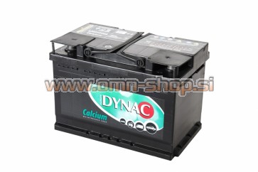 Dynac LMFV 57412L 74Ah, 12V D+ CALCIUM akumulator