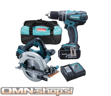 Makita DLX2084 akumulatorski set 4,0Ah