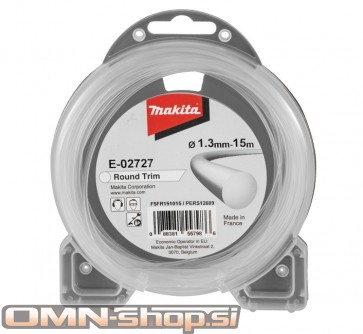 Makita nitka najlonska 1,3mm/15m OKROGLA BELA E-02727