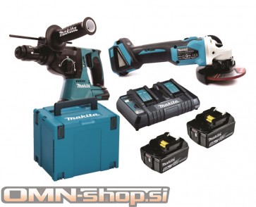 Makita DHR243Z-DGAX2 akumulatorski set, 18V, 5,0Ah