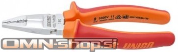 UNIOR KLEŠČE ELEKTROKOMBINIRKE VDE Art.420/1VDEBI 180 mm