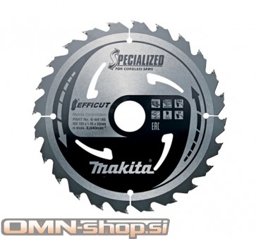 Makita žagin list list 190x30mm, 24Z B-64185