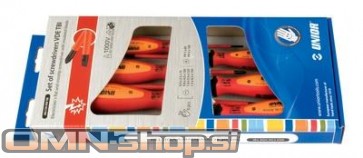 UNIOR IZVIJAČI ART.603CS6 VDETBI Gar. karton z okencem, izolirani 1000 V. 4x PL, 2x PH / 6 kos