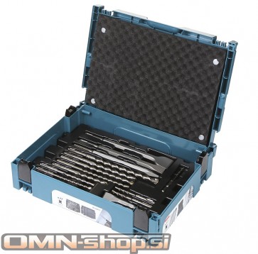 Makita 17-delni set svedrov in dlet SDS-Plus v kovčku Makpac 1  B-53877
