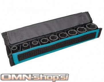 Makita 9-delni set natičnih ključev v tekstilnem ovitku B-69749