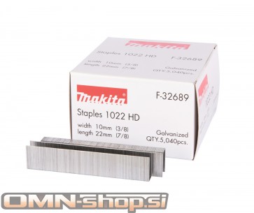 Makita sponke F-32689 10X22mm 5040kos za akumulatorski spenjalnik, DST220, DST221, T221D