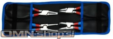 UNIOR KLEŠČE SEGER PLUS V TORBICI Art.539PLUS/1DPCT 180 mm/4 kos
