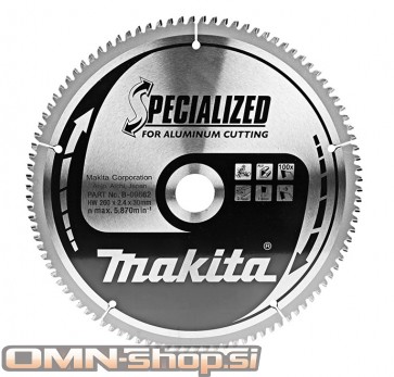 Makita žagin list 260x30mm, 100z, B-09662 za aluminij