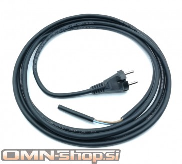 Priključna vrvica 2X1.0mm 4.1m H07RN-F