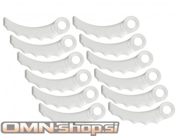 Makita komplet plastičnih rezil 198426-9 12 kos za rezilno glavo 198383-1
