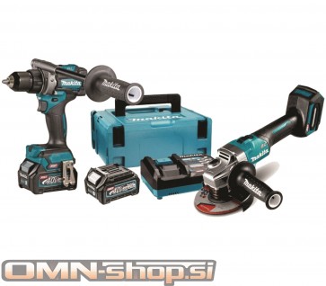 Makita DF001GD201 + GA005GZ akumulatorski set XGT, 40V, BL