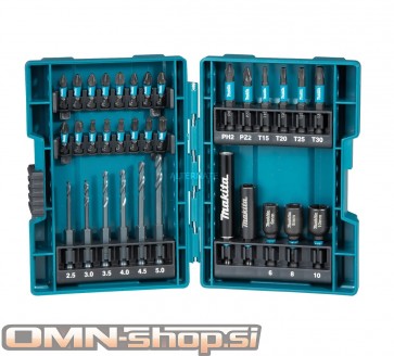 Makita 33 delni set nastavkov IMPACT BLACK za vijačenje  B-66896