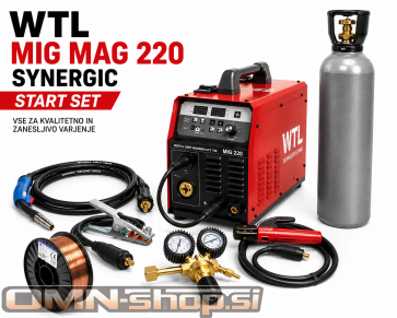 WTL MIG MAG 220 SYNERGIC varilni inverter