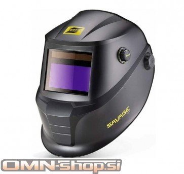 ESAB SAVAGE A40 9-13 črna avtomatska varilna maska