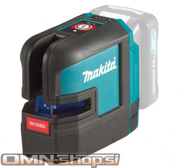 Makita SK105DZ akumulatorski križni laser, 10,8V/12V, CTX