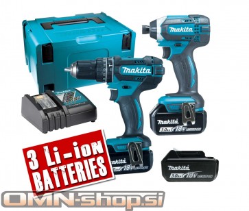 Makita DLX2131JX1 akumulatorski set