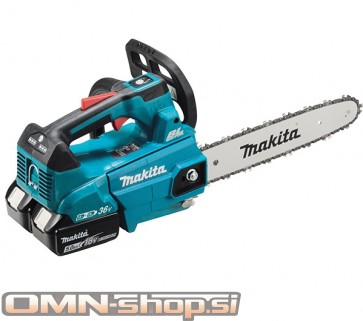 Makita DUC306PT2  akumulatorska verižna žaga  18V+18V, BL