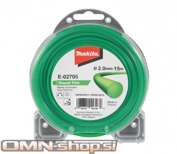 Makita nitka najlonska 2,0mm/15m OKROGLA ZELENA E-02705