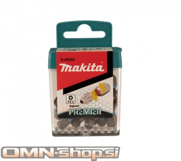 Makita vijačni nastavek PZ2 x 25mm IMPACT PREMIER 15kos E-03252