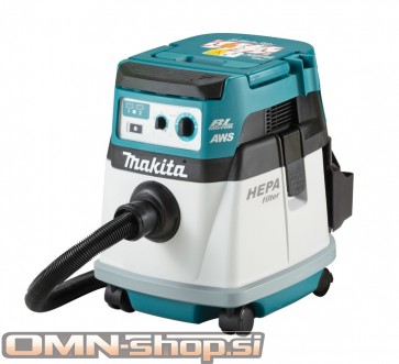 MakitaDVC157LZ Akumulatorski sesalnik 18+18V, BL HEPA, XPT