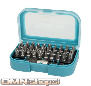Makita 31 delni set vijačnih nastavkov P-73374