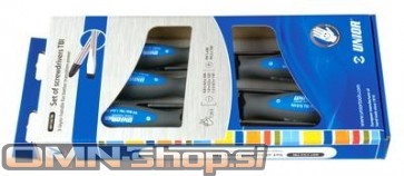UNIOR IZVIJAČI ART.607CS5 TBI Gar. karton z okencem. 3x PL, 2x PH / 5 kos