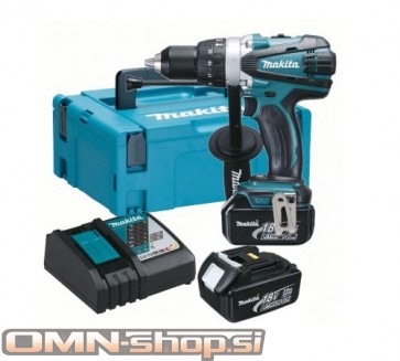 Makita DHP458RFJ akumulatorski vibracijski vijačnik, 18V