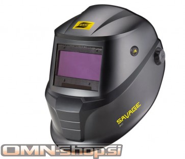 ESAB SAVAGE A41 8-13 črna avtomatska varilna maska