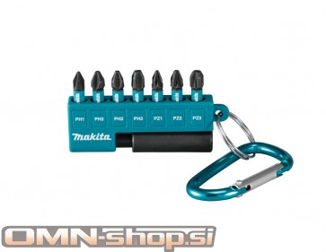 Makita 8 delni set IMPACT BLACK nastavkov na obesku E-11994