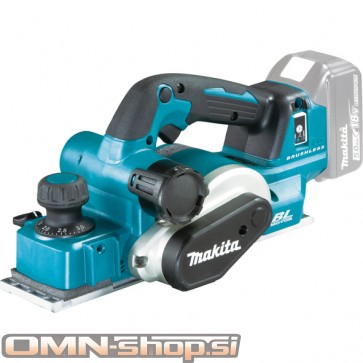 Makita DKP181Z akumulatorski utorni skobeljnik "oblič" 18V, BL