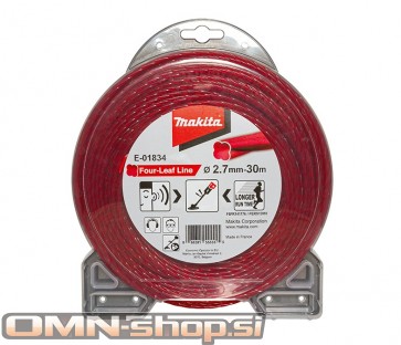 Makita nitka najlonska 2,7mm/30m DETELJICA RDEČA E-01834