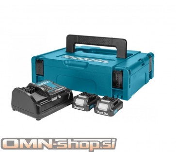 Makita CXT set v kovčku Makpac1, 2 x BL1020B 10,8V z polnilnikom