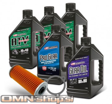 SET ZA MENJAVO OLJA + DIFF+ GEARBOX + FILTER TGB 1000