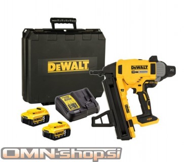 Dewalt DCN890P2 Akumulatorski XR žebljičar za pritrjevanje v opeko, beton ali kovino, 18V/BL