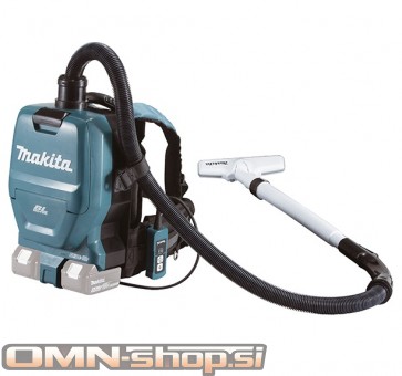 Makita DVC260Z akumulatorski nahrbtni sesalnik, 18V+18V