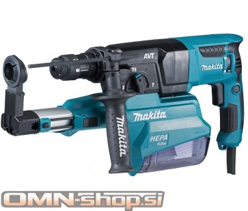Makita HR2651T električno vrtalno kladivo z odsesevanjem, 800W