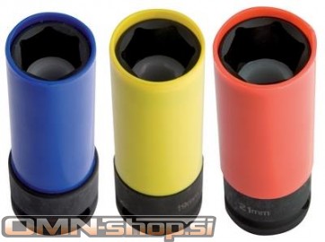 UNIOR KLJUČ NASADNI 1/2" IMPACT OPLAŠČEN D. Art.231/4PL 17X130 mm