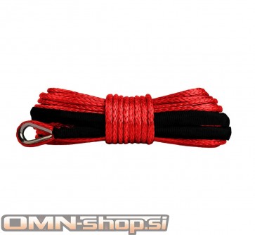 ATV SINTETIČNA VRV 6mm / 15m RDEČA