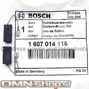 BOSCH ŠČETKE ZA GWS MALE KOTNE BRUSILNIKE