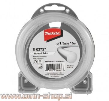 Makita nitka najlonska 1,3mm/15m OKROGLA BELA E-02727