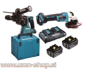 Makita DHR243Z-DGAX2 akumulatorski set, 18V, 5,0Ah