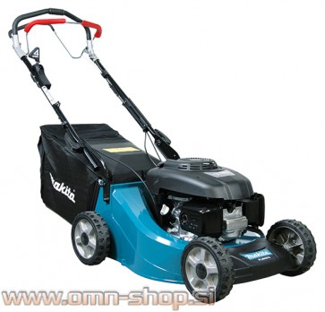 Makita PLM4816 bencinska kosilnica, Honda, 160 cm³, 4T, samohodna, do 2.000 m², Aluminjasto ohišje