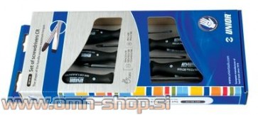 UNIOR IZVIJAČI ART.607B5 CR Gar. karton z okencem. 3x PL, 2x PH / 5 kos