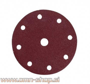 Makita brusni papir z ježkom 150mm K80 1/10 9 lukenj P-31930