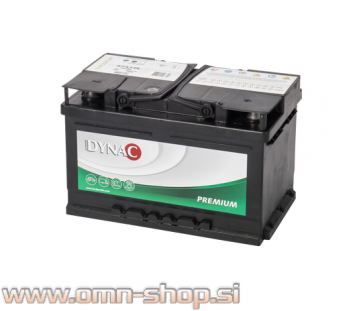 Dynac LMFV 57412L 74Ah, 12V D+ CALCIUM akumulator