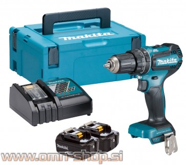 Makita DHP485RFJ akumulatorski vibracijski vrtalni vijačnik 18V, BL