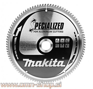 Makita žagin list 260x30mm, 100z, B-09662 za aluminij