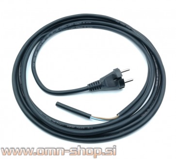 Priključna vrvica 2X1.0mm 4.1m H07RN-F
